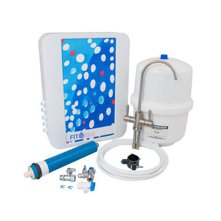 Fit Aqua Slimline 6 Stage Reverse Osmosis System & Stainless Steel Tap - Filter Flair
