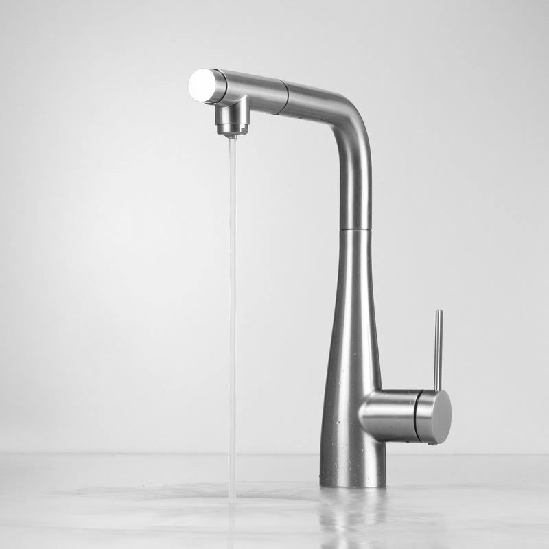 Deante Eridan 3 Way Filtered Water Tap with Pull Out Hose