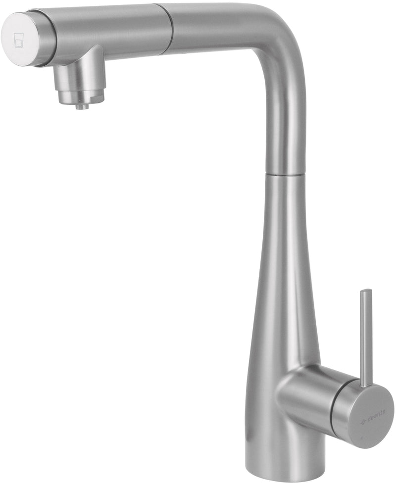 Deante Eridan 3 Way Filtered Water Tap with Pull Out Hose