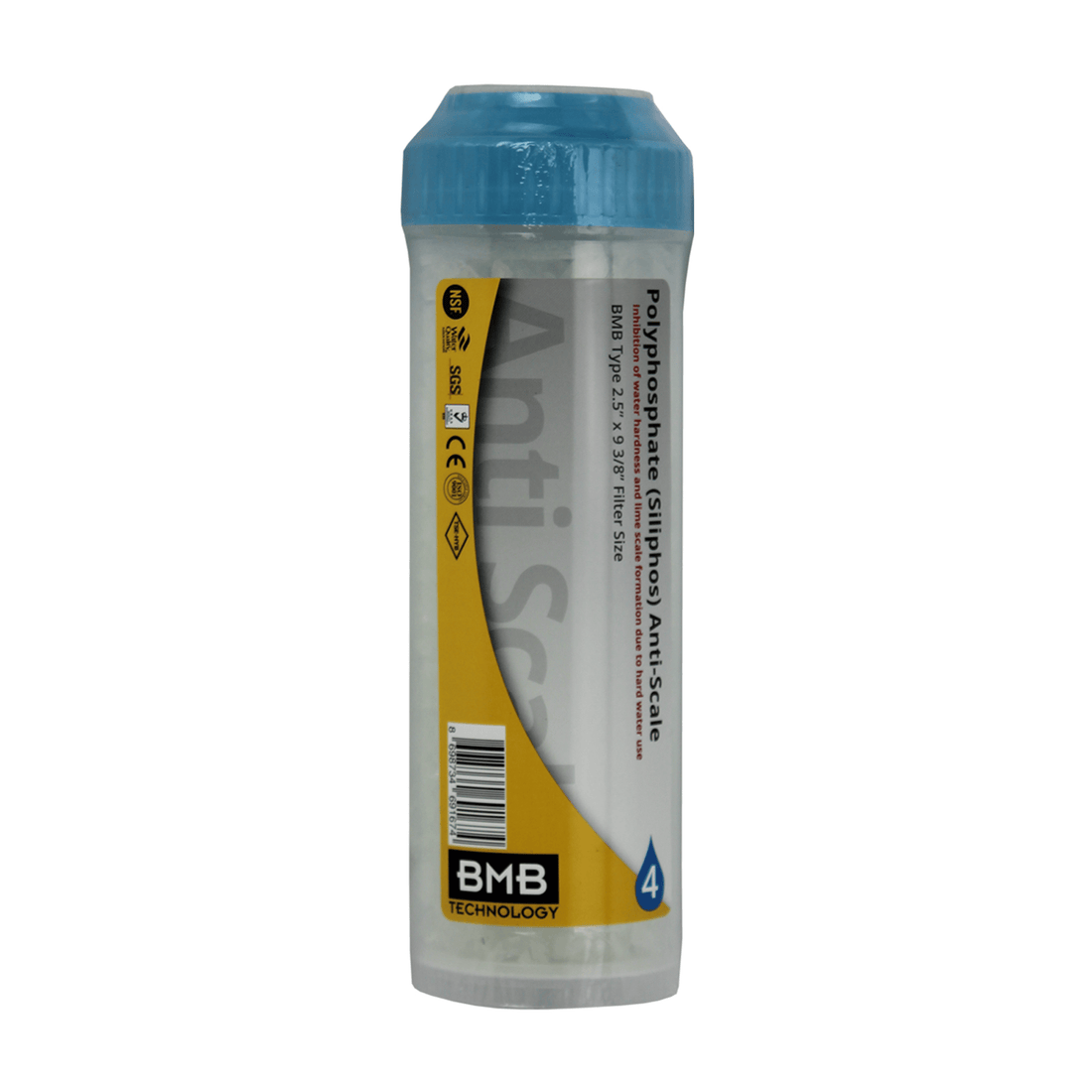 BMB 10" Scale Inhibitor Replacement Filter Cartridge - Filter Flair