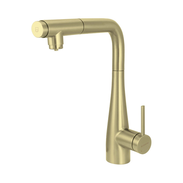 Deante Eridan 3 Way Filtered Water Tap with Pull Out Hose - Filter Flair