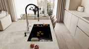 Deante Magnetic 3 Way Filtered Water Tap with Pull Out Hose - Filter Flair