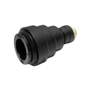 DMfit 15mm Push Fit x 1/4" Push Fit Straight Reducing Connector - Filter Flair