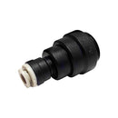 DMfit 15mm Push Fit x 1/4" Push Fit Straight Reducing Connector - Filter Flair