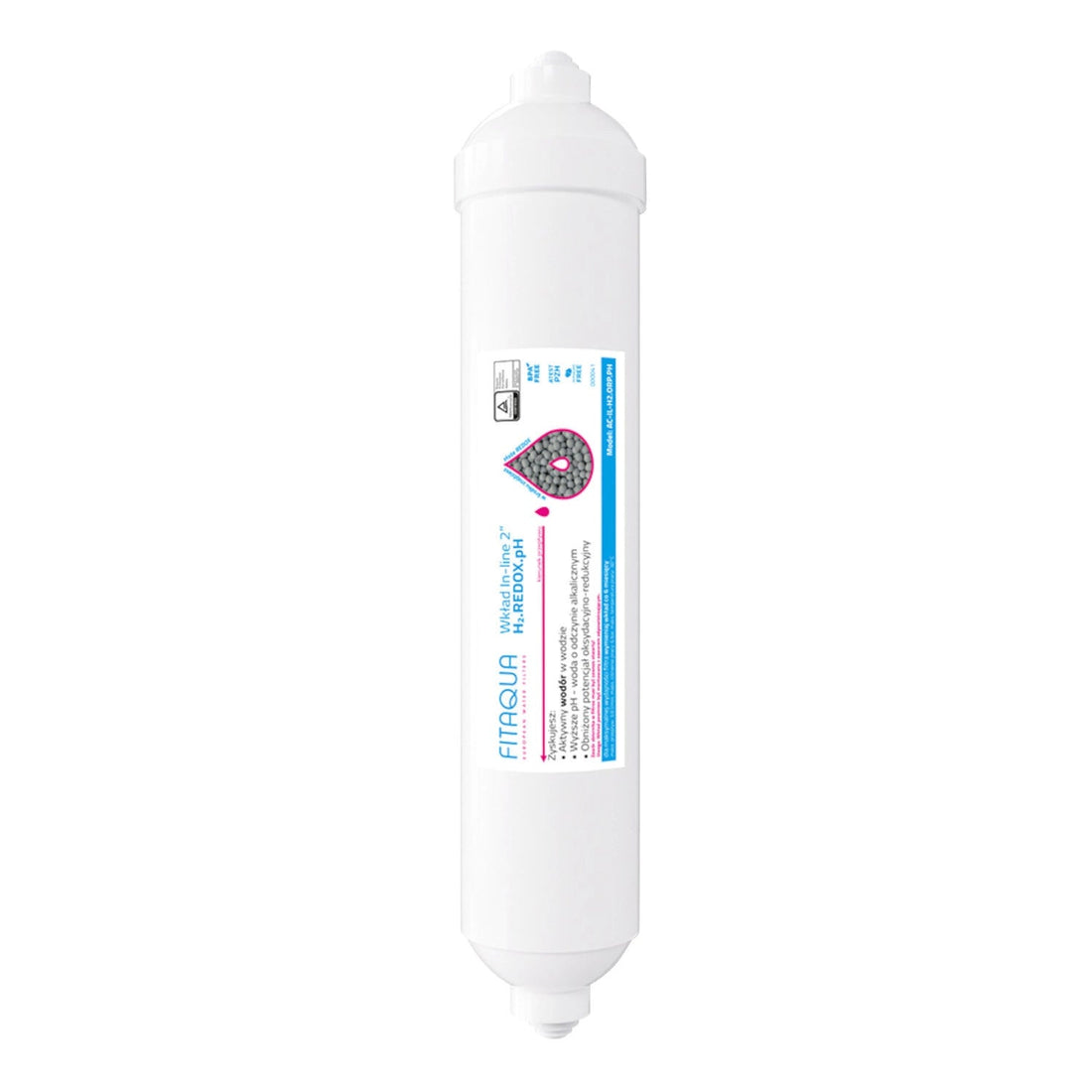 Fit Aqua H2 REDOX pH Inline Water Filter - 1/4" Push Fit - Filter Flair
