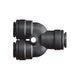 John Guest Equal Two - Way Divider - 12mm Push Fit - Filter Flair