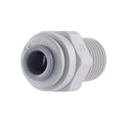 John Guest Male Adapter - 3/8" Male NPTF x 1/4" Push Fit - Filter Flair