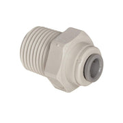 John Guest Male Adapter - 3/8" Male NPTF x 1/4" Push Fit - Filter Flair