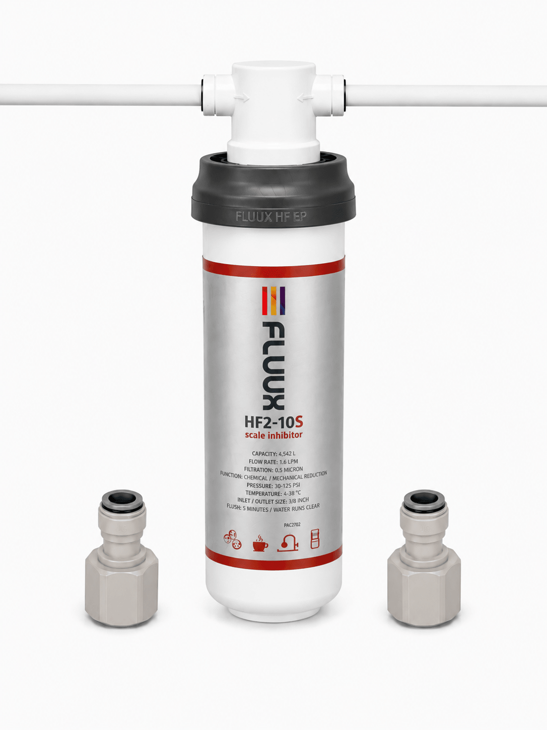Microfilter FLUUX HF2 - 10S Filter System for Ice Machines - Filter Flair