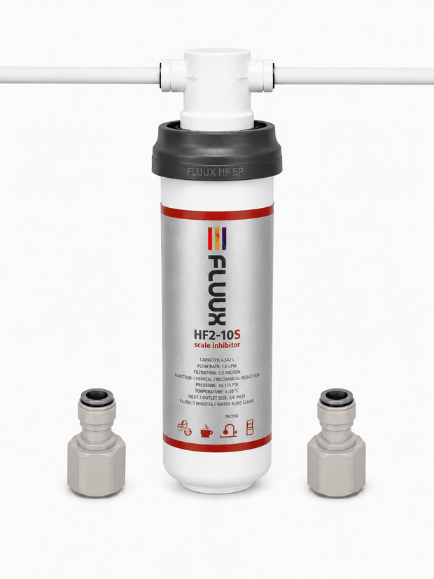 Microfilter FLUUX HF2 - 10S Filter System for Ice Machines - Filter Flair