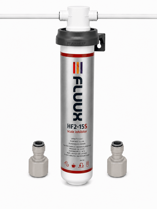 Microfilter FLUUX HF2 - 15S Filter System for Ice Machines - Filter Flair