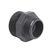 1/2" PVC Threaded Hex Nipple - BSP - Filter Flair