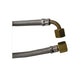 Braided Hose - 3/8" F Straight x 3/8" F Elbow - 1.5M - Filter Flair