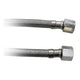 Braided Hose - 3/8" F x 3/8" F Straight - 500mm - Filter Flair