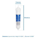 Daewoo DD7098 Replacement Inline Water Filter - Filter Flair