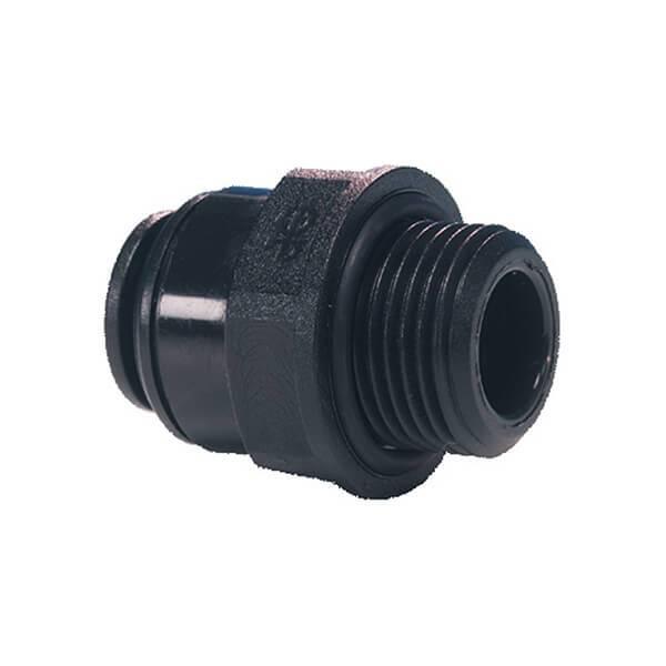 John Guest 10mm Push Fit x 1/4" BSP Male Straight Adapter - Filter Flair