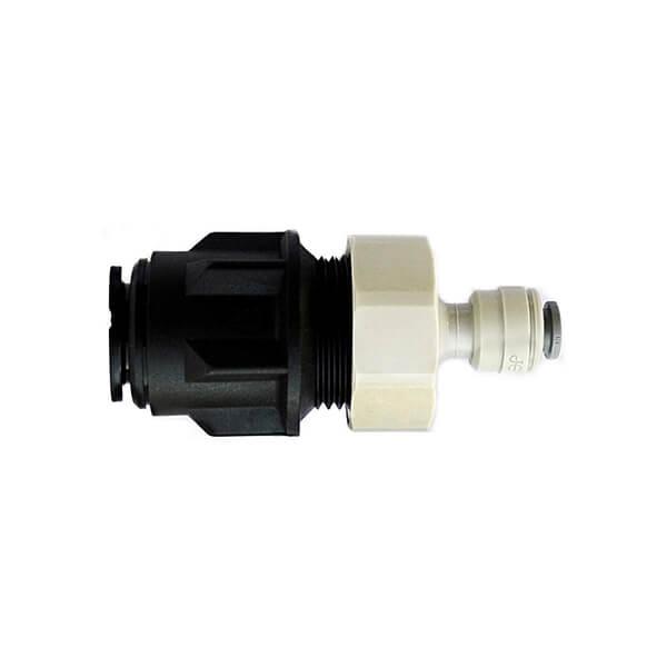 John Guest 15mm Push Fit to 3/8" Push Fit Adapter - Filter Flair