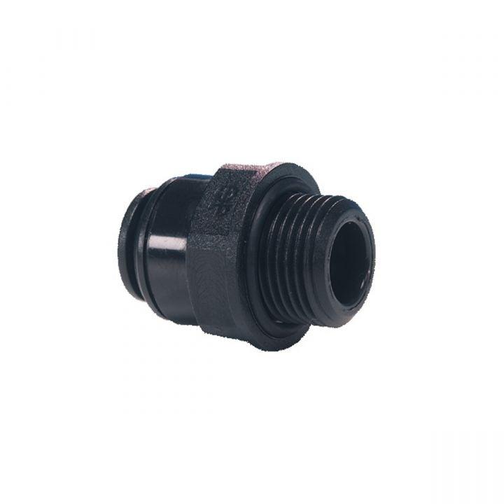 John Guest 8mm Push Fit x 3/8" BSP Male Straight Adapter - Filter Flair