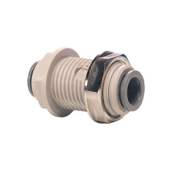 John Guest Bulkhead Connector - 5/16" Push Fit - Filter Flair