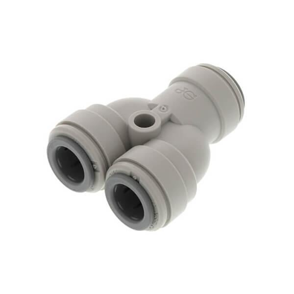 John Guest Equal Two-Way Divider - 1/2" Push Fit Fitting - Filter Flair