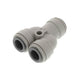 John Guest Equal Two - Way Divider - 5/16" Push Fit Fitting - Filter Flair