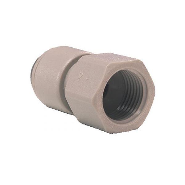 John Guest Female Adapter - 1/4" Push Fit x 1/4" Female NPTF - Filter Flair