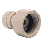 John Guest Female Adapter - 3/8" Push Fit x 1/2" BSP (Flat End) - Filter Flair