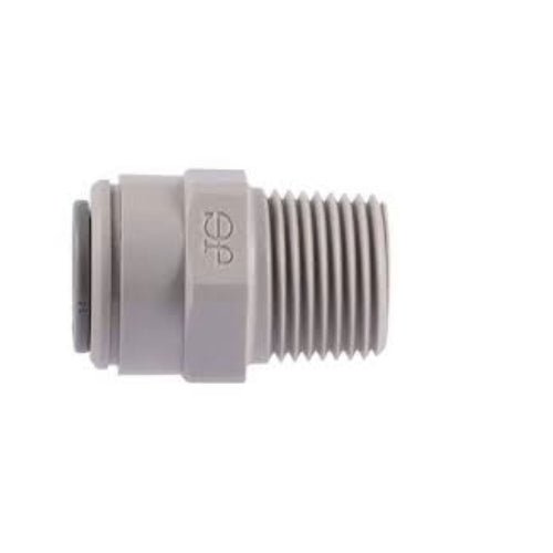 John Guest Male Adapter - 1/4" Male NPTF x 3/8" Push Fit - Filter Flair