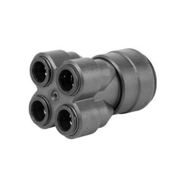 John Guest Speedfit 4 Way Manifold - 22mm x 10mm Push Fit - Filter Flair