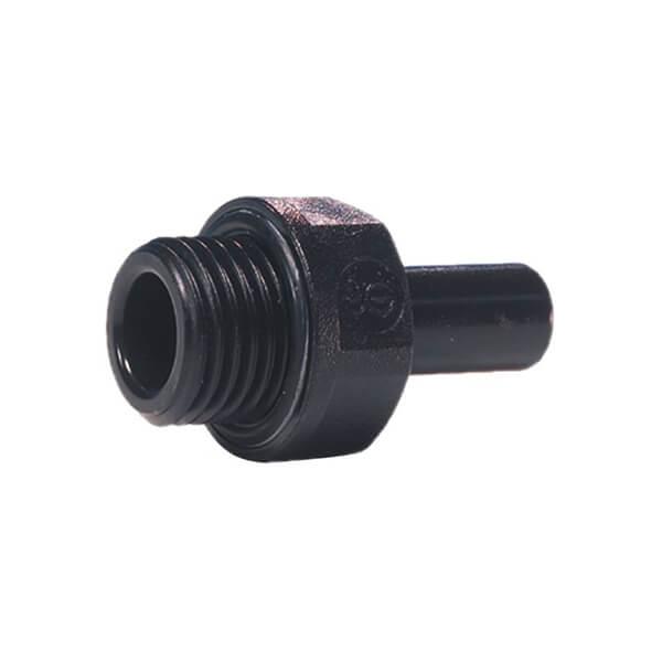 John Guest Stem Adapter - 8mm Stem x 3/8" Male BSP - Filter Flair