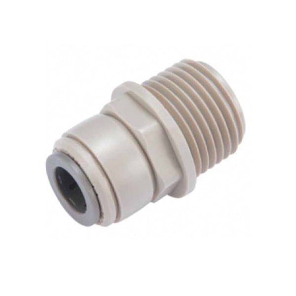 MCM Male Adapter - 1/4" Male NPTF x 1/4" Push Fit - Filter Flair