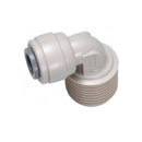 MCM Rigid Elbow - 3/8" Male NPTF x 1/4" Push Fit - Filter Flair