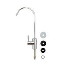 Swan Neck Single Flow Tap in Chrome - Filter Flair