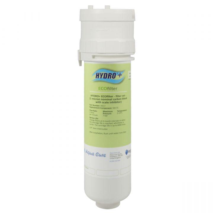 The Hydro+ Eco Water Filter System - 1 Micron Carbon Block with Scale Inhibitor - Filter Flair